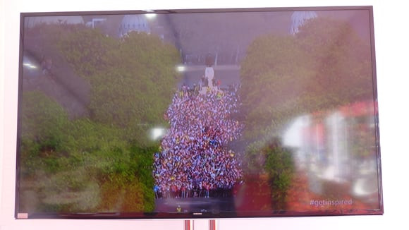 The London Marathon runners